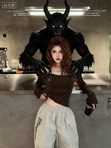 Creepy AI Photo Trends: Demons and Dark Aesthetics