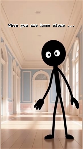 When you are alone at home 🤯