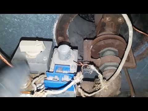 Gas valve diagnostics on old Holland gravity furnace.