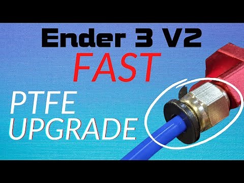 Upgrade the Ender 3 V2 PTFE Tube and Couplers in 5 Minutes or Less