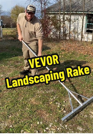 Tackle yard, garden, and lake maintenance with the VEVOR Landscape Rake—lightweight, durable, and built for fast, smooth raking. Ideal for soil, weeds, and leveling during TikTok Shop Black Friday sales. #VEVOR #VEVORBlackFriday #TikTokShopBlackFriday #GardenTools #Rake @Vevor Store US