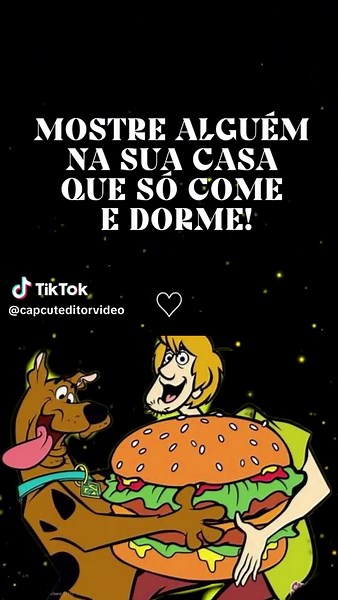 Preguiçosa que Só Come e Dorme em Vídeo CapCut