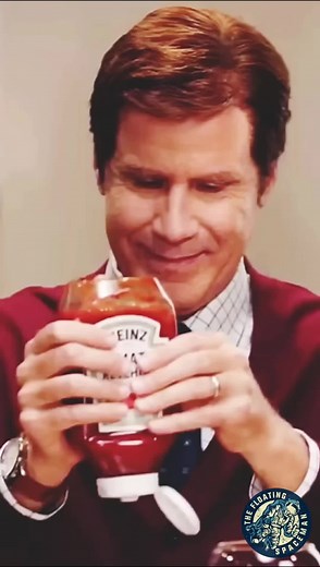 Relax it's just ketchup. Heinz Relax with the soothing sounds of a relaxed sigh ror your dining pleasure #willferrell #funny #snl #reels #heinz
