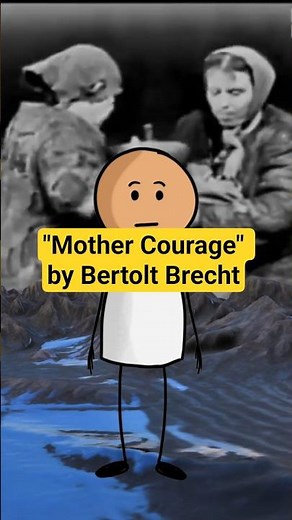 "Mother Courage" by Bertolt Brecht in 20 seconds #100plays #theatre