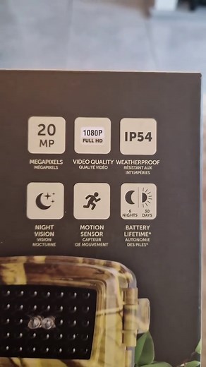 Caméra animalière Action à 19,99€ pour capturer les animaux