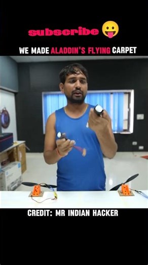 We made aladdin's flying carpet #shorts #youtubeshorts