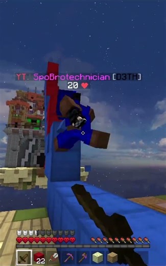 Comeback! #minecraft #hypixel #bedfight #shorts