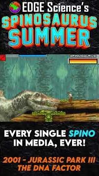 Every Single Spinosaurus In Media | JP3: The DNA Factor