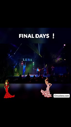 Final Days in Aventura! Come enjoy a family fun night at the Circus! Buy tickets at circuslena.com #circuslena #aventuramall #miamievents #entertainment #live #show #performance #acrobatics #jugglers #clowns #aerialist