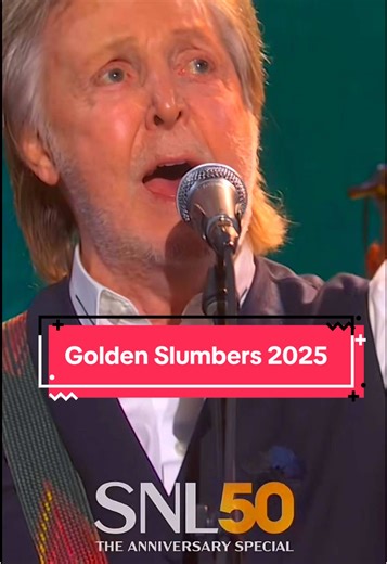 En pleno 2025 Paul la sigue rompiendo SNL Aniversario Golden Slumbers #paratiiiiiiiiiiiiiiiiiiiiiiiiiiiiiii #paulmccartney