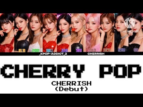 [AI GIRL GROUP] CHERRISH Debut "Cherry Pop" Lyrics (Color Coded Lyrics)