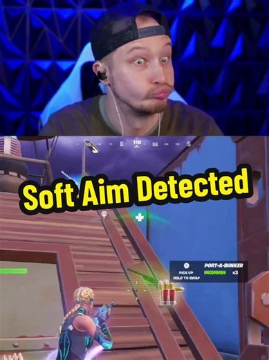 is it wrong to use soft aim?😥 #softaim #controversial #fortnite #fyp