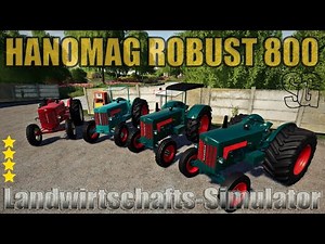 LS19 Modvorstellung - HANOMAG ROBUST 800 MADE BY LS_OLDTIMER V1.0 - Ls19 oldtimer mods
