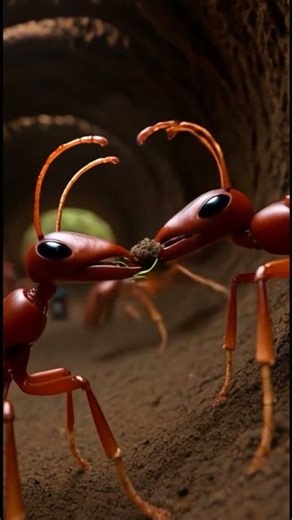 See the World Through an Ant’s Eyes! Tiny Camera Inside an Ant Colony #aiwildlife #captainspider