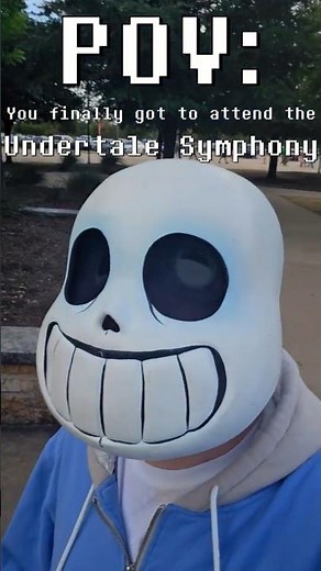 I Finally Saw the Undertale Symphony in Sans Cosplay
