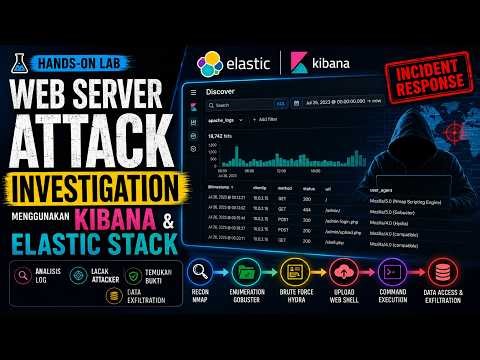 Web Server Attack Investigation Menggunakan Kibana & Elastic Stack