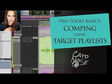 Pro Tools Basics: Comping Using Target Playlists