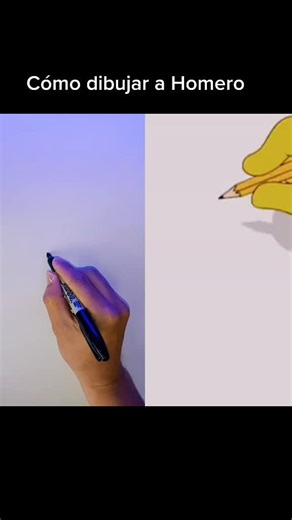 Cómo dibujar a Homero Simpson: Tutorial paso a paso