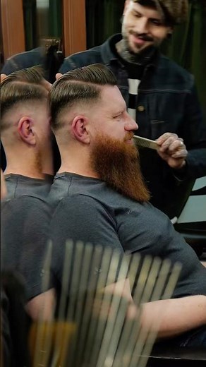 Classic skin fade pompadour 👌💈#fade #barber