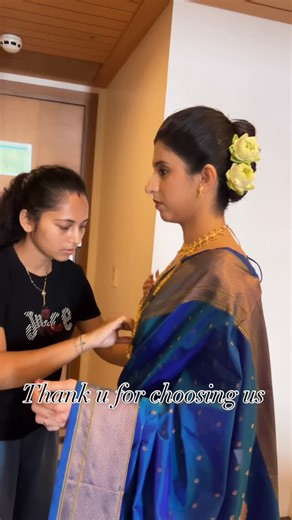 Mona dhakate on Instagram: "Thank u for choosing us , we are very happy to have your valuable feedback…. U r very kind and generous person ❤️❤️❤️ #kokanhartedgirl❤️ #hairstylist #nagpurmakeupartist #makeup #bridalmakeupartists"