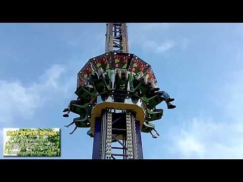 Scary Carnival Ride That Drops You Over 3 Stories