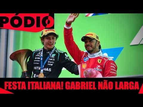 ANTONELLI VENCE, Russell 2º, HAMILTON PÓDIO, Bortoleto e McLaren NEM LARGAM e MAX ABANDONA na China
