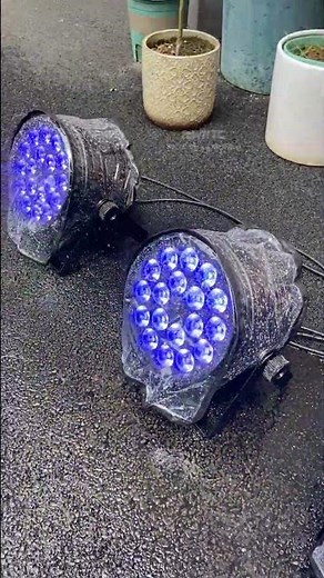 Add a Cover, Take It Outside! 18×10W LED Flat PAR Light