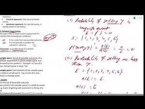 Class -11 Probability Lecture -1 || Introduction