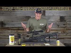 HOW TO CLEAN YOUR RIMFIRES THE CORRECT WAY
