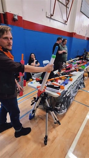 #Nerf Mortar 🔥 In the hole!!! #Blaster #Mod #Fun #ThingsToDo #NerfWar Ragnarocktoberfest #BlasterBros #BlasterBruh Maryland Foam Alliance World Foam Alliance Maryland Mayhem | Dart Sweep