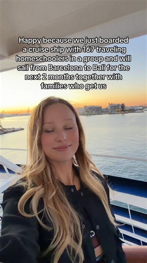 New here?👇 We are on a mission to connect other homeschooling, unschooling and other alternative schooling families all over the world by organizing group worldschooling trips and cruises where kids can learn through traveling the world, make friends with a wide range of ages, backgrounds and nationalities and parents can finally get the co-parenting homeschooling “village” they deserve. If you want to learn more about our cruises and trips for homeschoolers, or how to find a way to work remote