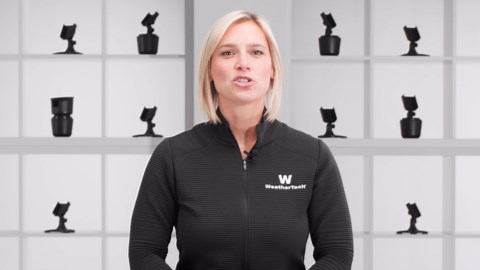 Weathertech All-Weather Floor Mats for Nissan Rogue 1st Row (W412), Black