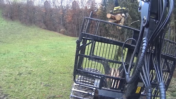 Stunning Forestry Equipment Footage in Multicam Perspective
