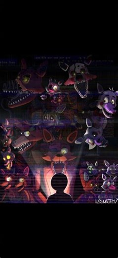 FNAF All Foxy's & Mangle's 🦊✨️ #fnafedit #fnafaredit #foxy #mangle #fivenightsatfreddys
