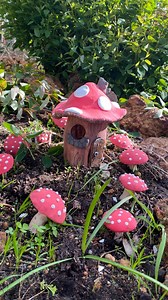 Fairy Garden Red Mushroom Kits - Custom Made, See Info Below - Etsy