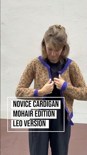 Novice Cardigan Mohair Edition PetiteKnit mit Leo-Garn von Phildar stricken |Fashion Trend 2025