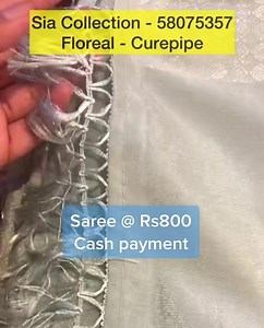 4.3K views · 75 reactions | 杖 DIVALI SALES - Sarees @ Rs 800 ✅✅ CASH PAYMENT ONLY ✅✅  First Come First Serve  More Models available at the shop  Address: Swami Sivananda Avenue FLOREAL  TEL 58075357  OPEN EVERYDAY EVEN ON SUNDAYS FROM 10AM TO 6PM | Sia Designer Indian wedding Collection- Floreal / Mauritius | Facebook