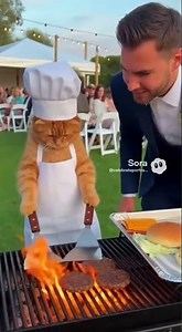 Cranky Cat Chef Slaps The Groom🐱🍳💥