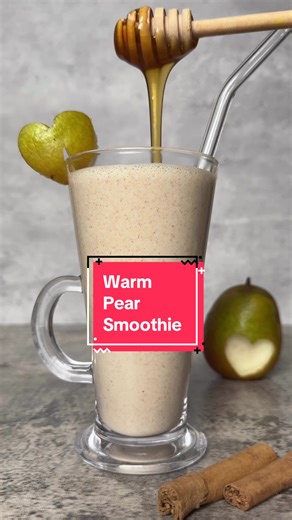 Delicious Warm Pear Smoothie Recipe