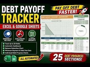 Excel Debt Freedom Template That Actually Works