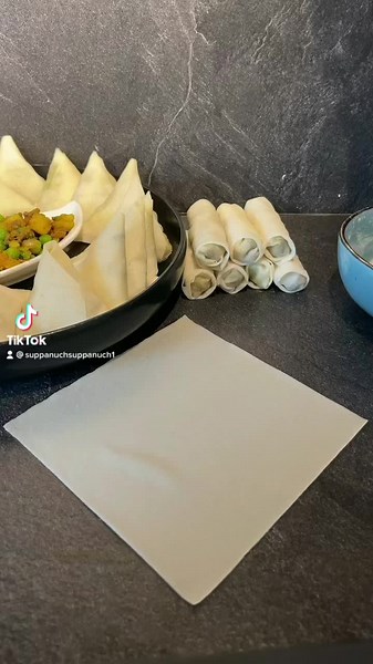 How to Roll Mini Spring Roll Pastry