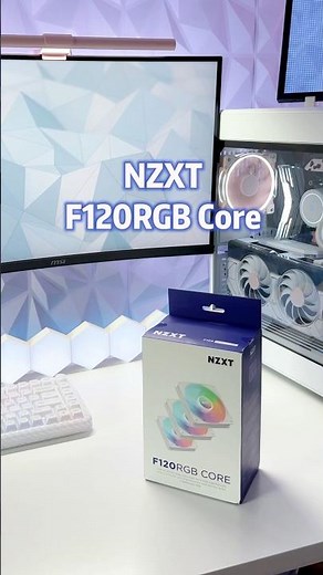 NZXT F120RGB Core | Tech Review #nzxt #tech #unboxing #techreview #pcbuild #gaming #desksetup