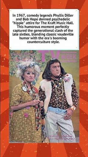 Phyllis Diller and Bob Hope: Hippie Comedy (1967) ☮️