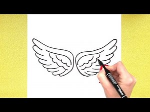 How to Draw Angel Wings