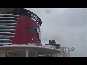 "Disney Fantasy" Ship's Horn and General Emergency Alarm