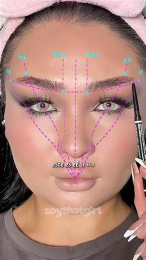 Cejas PERFECTAS en CASA 💋👑✅ #tutorial #glowup #shortsbelleza #tipsdebelleza #cejashermosas