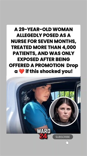 Woman Posed as Nurse for 7 Months – Treated 4,000+ Patients, Exposed After Promotion Offer #shorts