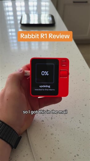 4.7K views · 17 reactions | Rabbit R1 Unboxing and review #rabbitr1 #rabbitai #mkbhd #aitools #aiwearable #humanepin #aitips #chatgpt #greenscreenvideo #greenscreen cc:theclarkgary | AI Mastery | Facebook