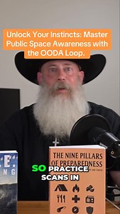 Unlock Your Instincts: Master Public Space Awareness with the OODA Loop. From the video “9 Pillars & Situational Awareness” available on Spotify. #ooda #survival #preparedness #emergency #beready | The Survival Summit