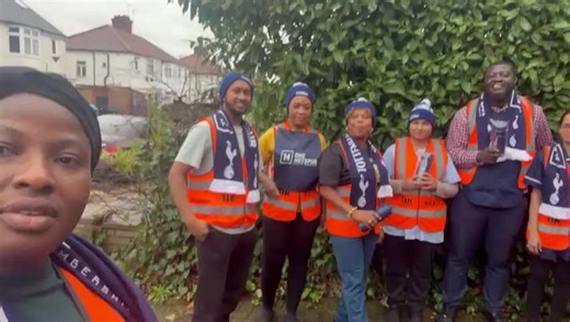 Uk ratels saying one love to Tottenham Hotspur, vdm and our fans all over the world